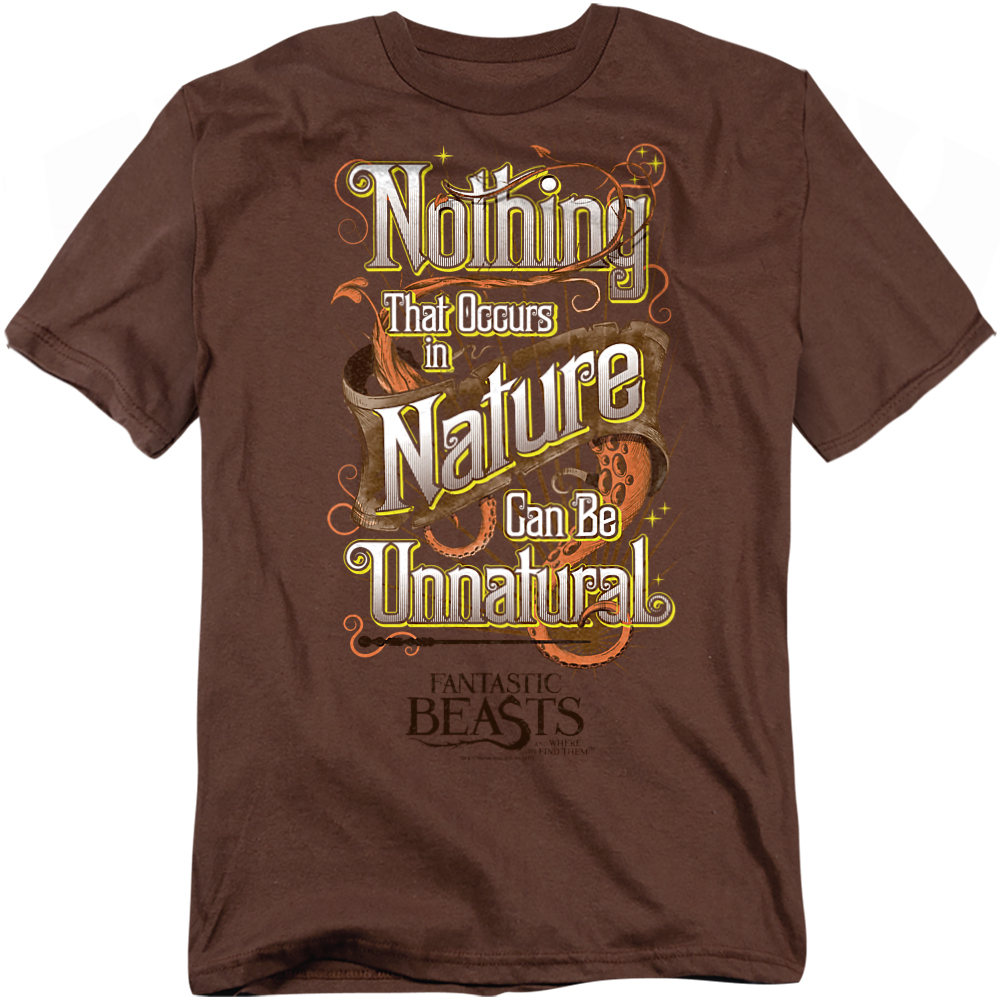 Fantastic Beasts T-Shirt Unnatural Unisex Graphic Tee For Men \u0026 Women Coffee\u0026nbsp;